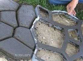 Покрокова доріжка своїми руками - інструкція з облаштування території