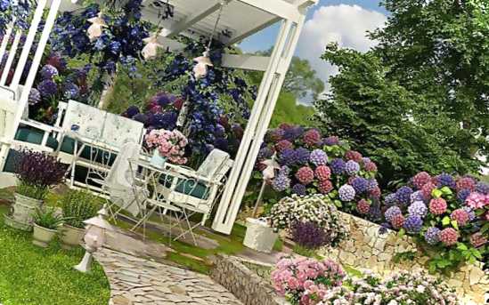 Стиль прованс в інтер'єрі дачі що садити і як розмістити