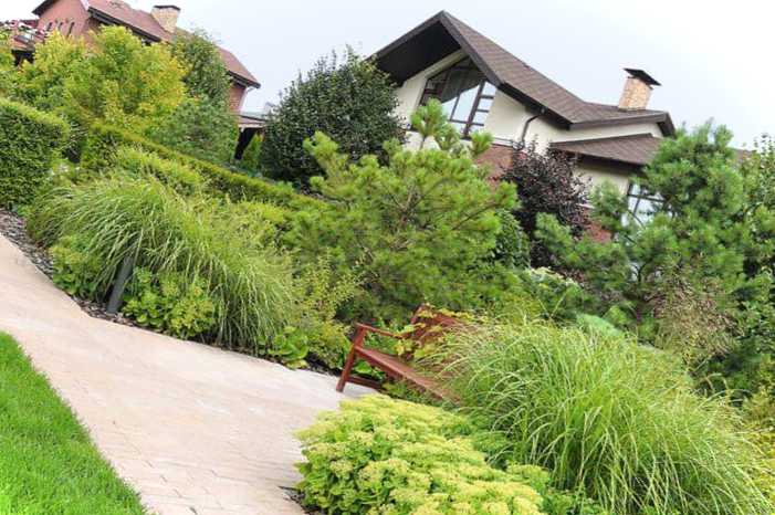 Сад у сучасному стилі особливості та технології його створення