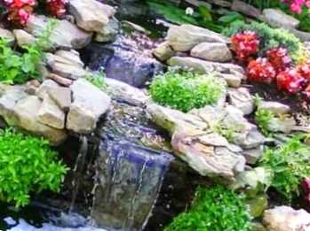 Робимо ставок із водоспадом та альпійською гіркою власними руками