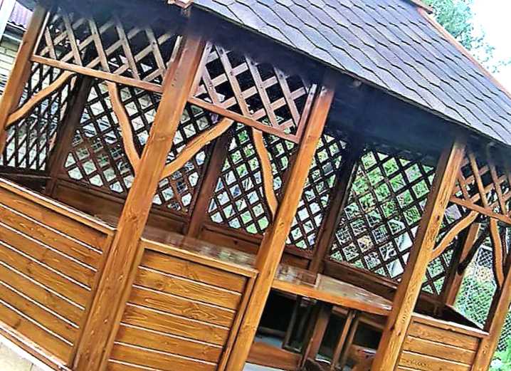 Підготуйтеся до холодів заздалегідь як на зиму закрити альтанку від снігу?