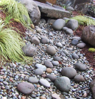 Як і де використовується сухий струмок у ландшафтному дизайні на дачі