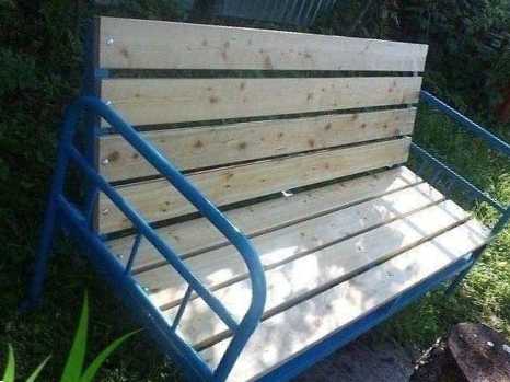 Корисно знати! Як робиться лава із залізного ліжка?