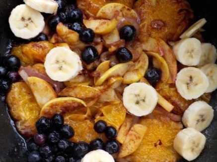 Як готувати смажені фрукти - рецепт з покроковою інструкцією