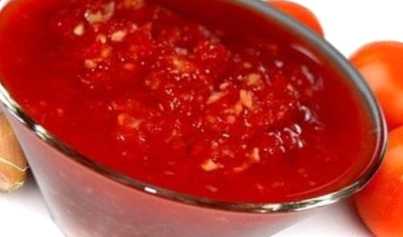 Як приготувати томатний соус з помідорів на зиму в домашніх умовах