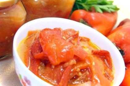 Смачне лечо з помідорів та перцю на зиму - пальчики оближеш!