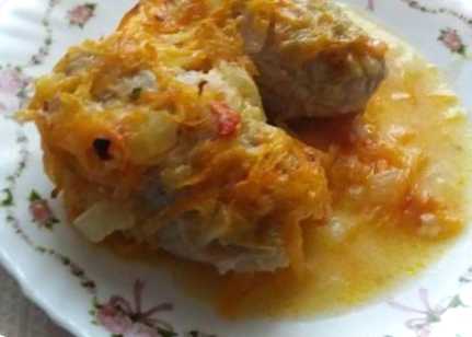 Ледачі голубці з капустою та фаршем