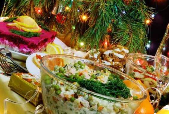 Новорічні назви страв - що краще приготувати на Новий Рік та Різдво