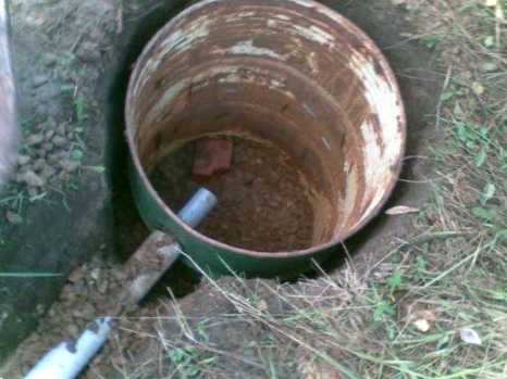 Дренажна яма для стоку води на дачі?