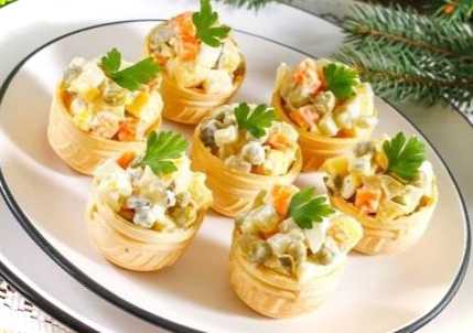 Тарталетки на святковий стіл - найпростіші та найсмачніші рецепти
