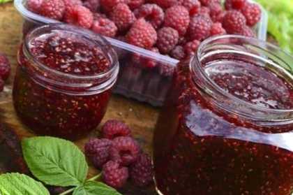 Як правильно варити малинове варення на зиму?