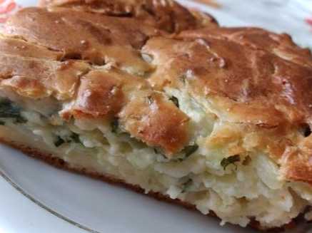 Заливний пиріг з капустою в духовці - швидко та смачно!